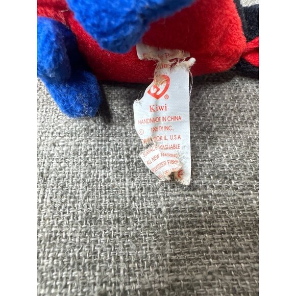 Ty Beanie Baby Kiwi Toucan Plush 1996 Vintage Collectible - Picture 5 of 5